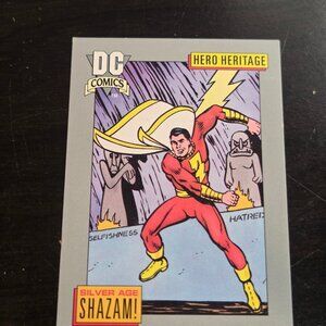 DC Comics Silver Age Shazam Hero Heritage Collectible Card #14 1992 Ungraded